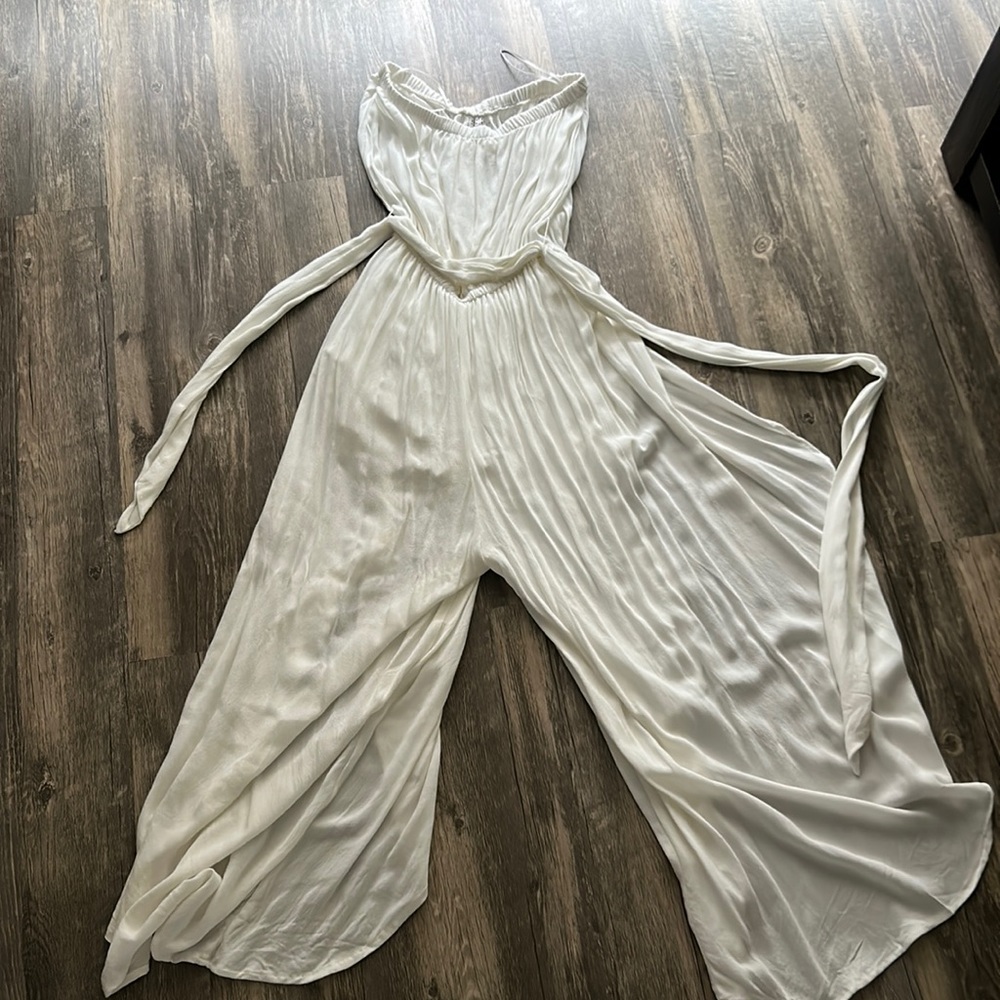 Strapless jumpsuit